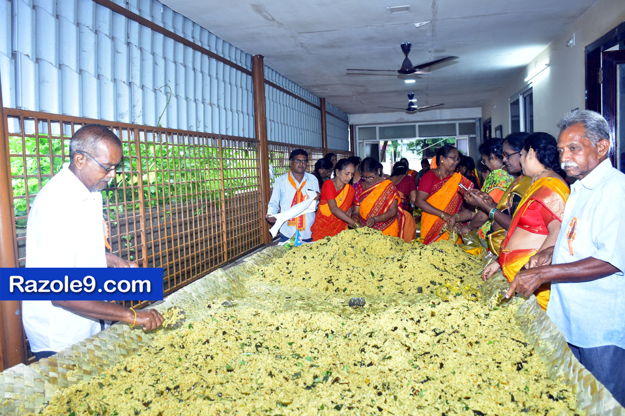 Razole Taluka Ganesh Nimajjanam